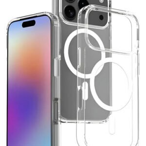 Funda Transparente Magnetica Magsafe Para iPhone 13 Pro Transparente Lisa
