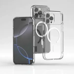 Funda Para iPhone 16 Transparente Magnetica Magsafe Transparente Lisa
